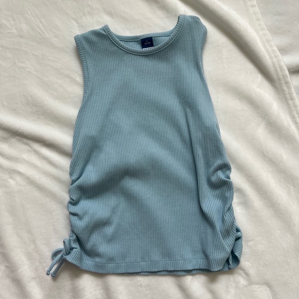 Blue Sleeveless Top Girls